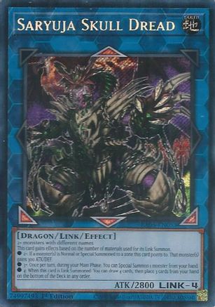 Saryuja Skull Dread (Secret Rare) (RA05-EN053) - Rarity Collection 5 1st Edition