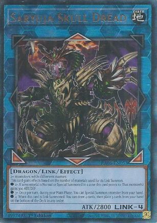 Saryuja Skull Dread (Ultimate Rare) (RA05-EN053) - Rarity Collection 5 1st Edition