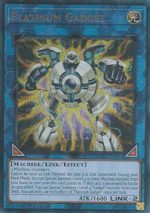 Platinum Gadget (Ultimate Rare) (RA05-EN054) - Rarity Collection 5 1st Edition