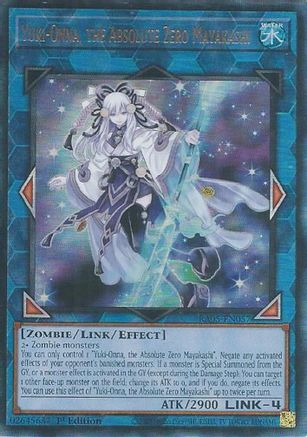 Yuki-Onna, the Absolute Zero Mayakashi (Ultimate Rare) (RA05-EN057) - Rarity Collection 5 1st Edition
