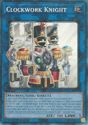 Clockwork Knight (Collector's Rare) (RA05-EN058) - Rarity Collection 5 1st Edition