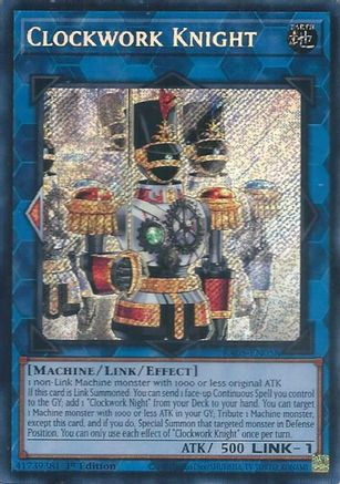 Clockwork Knight (Secret Rare) (RA05-EN058) - Rarity Collection 5 1st Edition