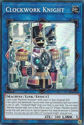 Clockwork Knight (RA05-EN058) - Rarity Collection 5 1st Edition