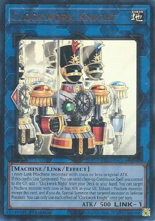 Clockwork Knight (Ultra Rare) (RA05-EN058) - Rarity Collection 5 1st Edition