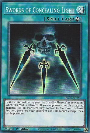 Swords of Concealing Light (RA05-EN059) - Rarity Collection 5 1st Edition