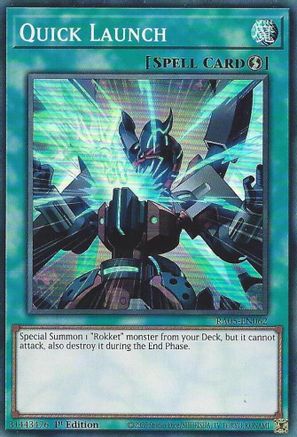 Quick Launch (RA05-EN062) - Rarity Collection 5 1st Edition