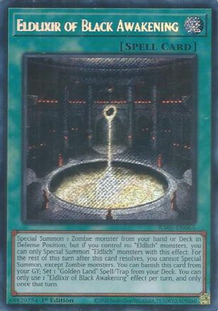 Eldlixir of Black Awakening (Secret Rare) (RA05-EN065) - Rarity Collection 5 1st Edition