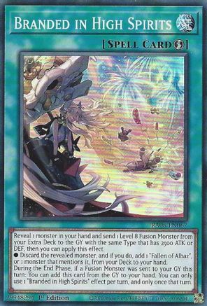 Branded in High Spirits (RA05-EN067) - Rarity Collection 5 1st Edition
