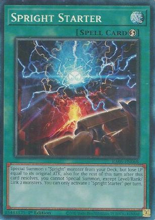 Spright Starter (Collector's Rare) (RA05-EN068) - Rarity Collection 5 1st Edition