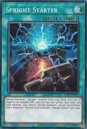 Spright Starter (RA05-EN068) - Rarity Collection 5 1st Edition
