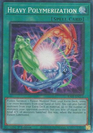 Heavy Polymerization (Collector's Rare) (RA05-EN071) - Rarity Collection 5 1st Edition