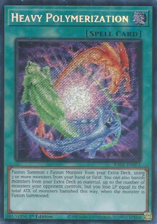 Heavy Polymerization (Secret Rare) (RA05-EN071) - Rarity Collection 5 1st Edition