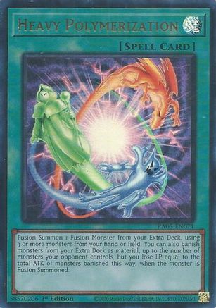 Heavy Polymerization (Ultra Rare) (RA05-EN071) - Rarity Collection 5 1st Edition