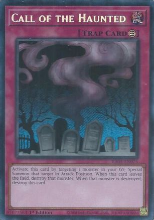 Call of the Haunted (Secret Rare) (RA05-EN076) - Rarity Collection 5 1st Edition