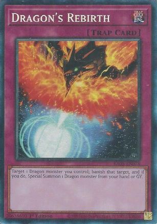 Dragon's Rebirth (Collector's Rare) (RA05-EN078) - Rarity Collection 5 1st Edition