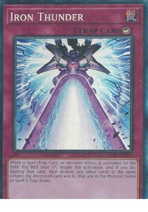 Iron Thunder (Collector's Rare) (RA05-EN079) - Rarity Collection 5 1st Edition