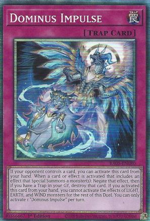 Dominus Impulse (Collector's Rare) (RA05-EN080) - Rarity Collection 5 1st Edition
