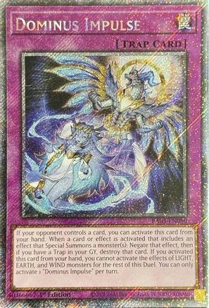 Dominus Impulse (Platinum Secret Rare) (RA05-EN080) - Rarity Collection 5 1st Edition