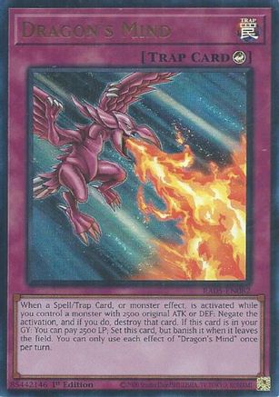 Dragon's Mind (Ultra Rare) (RA05-EN082) - Rarity Collection 5 1st Edition