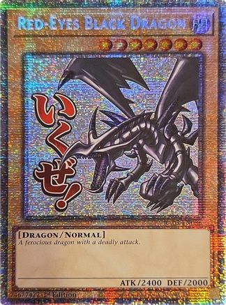 Red-Eyes Black Dragon (Starlight Rare) (RA05-EN086) - Rarity Collection 5 1st Edition