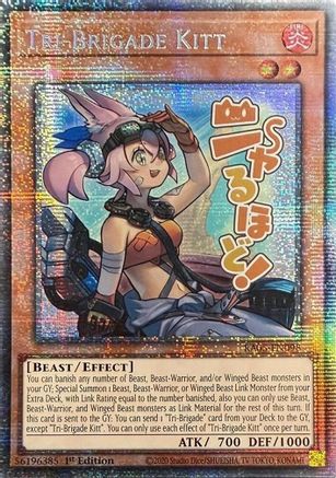 Tri-Brigade Kitt (Starlight Rare) (RA05-EN098) - Rarity Collection 5 1st Edition