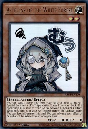 Astellar of the White Forest (RA05-EN100) - Rarity Collection 5 1st Edition