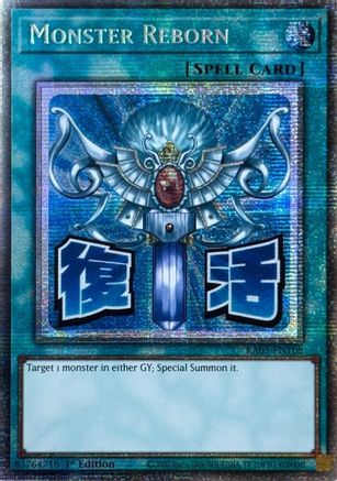 Monster Reborn (Starlight Rare) (RA05-EN108) - Rarity Collection 5 1st Edition