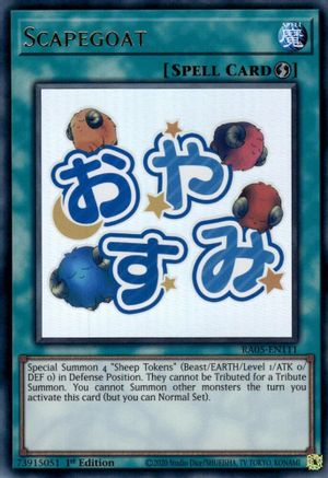 Scapegoat (RA05-EN111) - Rarity Collection 5 1st Edition