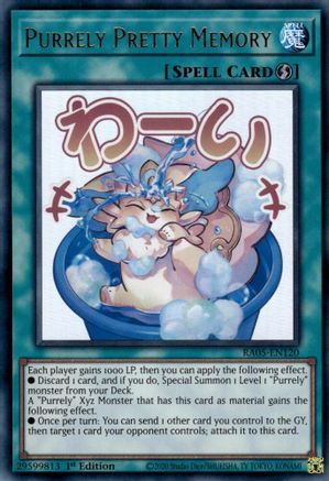 Purrely Pretty Memory (RA05-EN120) - Rarity Collection 5 1st Edition