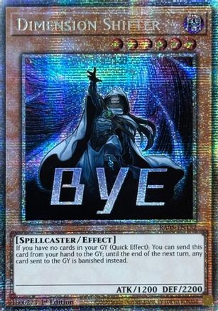 Dimension Shifter (Starlight Rare) (RA05-EN132) - Rarity Collection 5 1st Edition