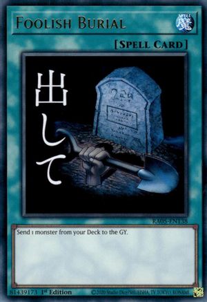 Foolish Burial (RA05-EN138) - Rarity Collection 5 1st Edition