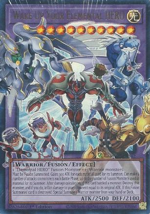 Wake Up Your Elemental HERO (RA05-EN142) - Rarity Collection 5 1st Edition