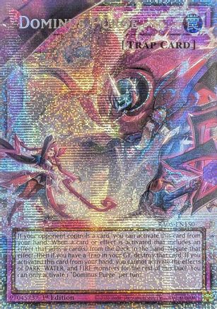 Dominus Purge (Starlight Rare) (Extended Art) (RA05-EN150) - Rarity Collection 5 1st Edition