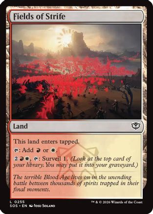 Fields of Strife (SOS-255) - Secrets of Strixhaven