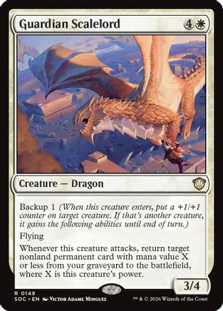 Guardian Scalelord (SOC-149) - Commander: Secrets of Strixhaven