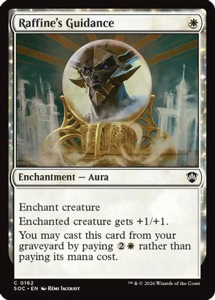 Raffine's Guidance (SOC-162) - Commander: Secrets of Strixhaven