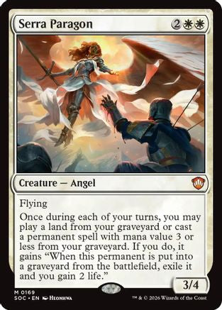 Serra Paragon (SOC-169) - Commander: Secrets of Strixhaven