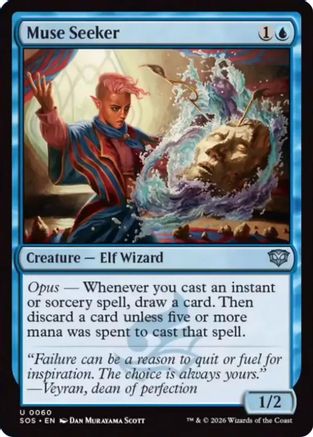 Muse Seeker (SOS-060) - Secrets of Strixhaven Foil