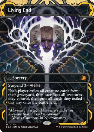 Living End (SOA-030) - Secrets of Strixhaven: Mystical Archive Foil