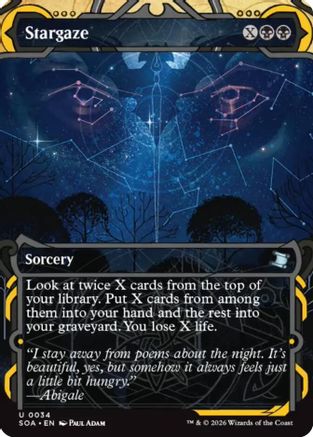Stargaze (SOA-034) - Secrets of Strixhaven: Mystical Archive