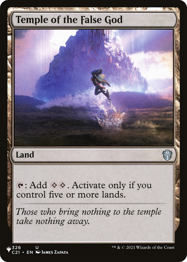 Temple of the False God (C21) (LIST-C21-326) - The List