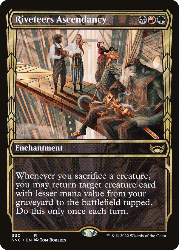 Riveteers Ascendancy (Showcase) (SNC-330) - Streets of New Capenna: (Showcase)