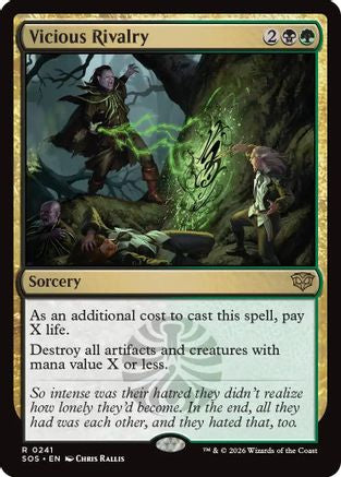 Vicious Rivalry (SOS-241) - Secrets of Strixhaven