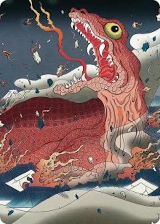 Subterranean Tremors Art Card (ASSOS-053) - Art Series: Secrets of Strixhaven