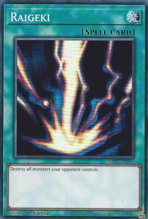 Raigeki (RA05-EN110) - Rarity Collection 5 1st Edition
