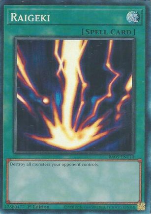 Raigeki (Collector's Rare) (RA05-EN110) - Rarity Collection 5 1st Edition
