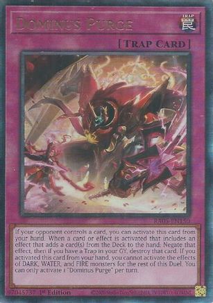 Dominus Purge (Ultimate Rare) (RA05-EN150) - Rarity Collection 5 1st Edition