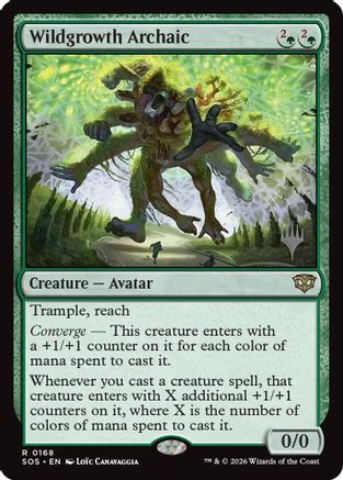 Wildgrowth Archaic (PPSOS-168) - Promo Pack: Secrets of Strixhaven