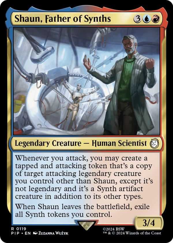 Shaun, Father of Synths (PIP-119) - Fallout