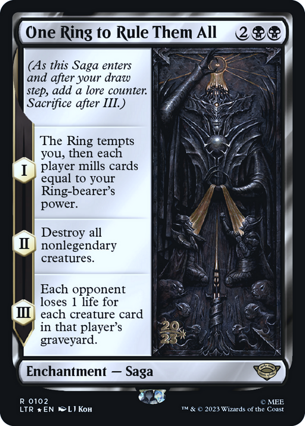 One Ring to Rule Them All (PRE-102) - Tales of Middle-earth Promos Foil